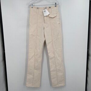 Isabel Marant Étoile Dilirok Pants in Light Beige Shade Size 36 (USA 4 )NWT